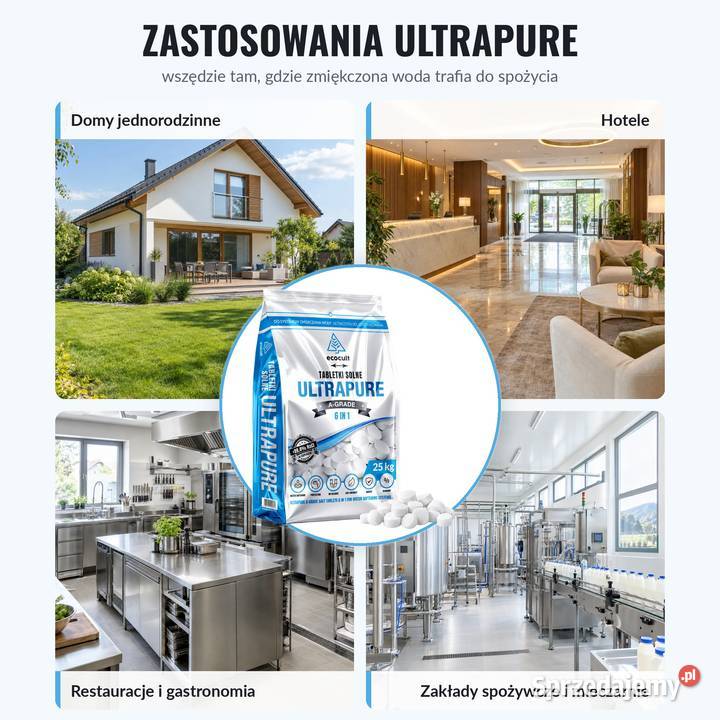 Tabletki solne ULTRAPURE AGRADE paleta 1000 1249 Warszawa