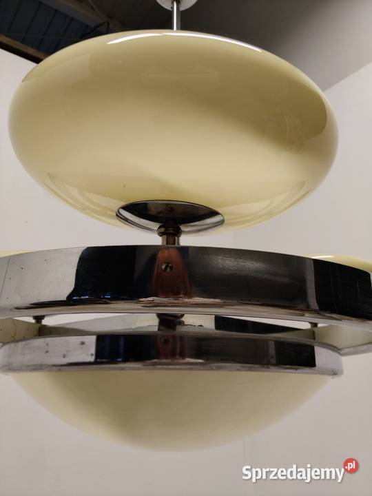lampa wisząca sufitowa art Deco vintage lata sprzedam