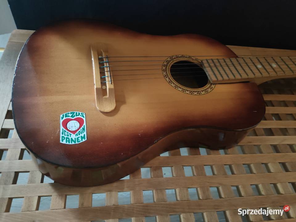 Gitara akustyczna PRL Stargard