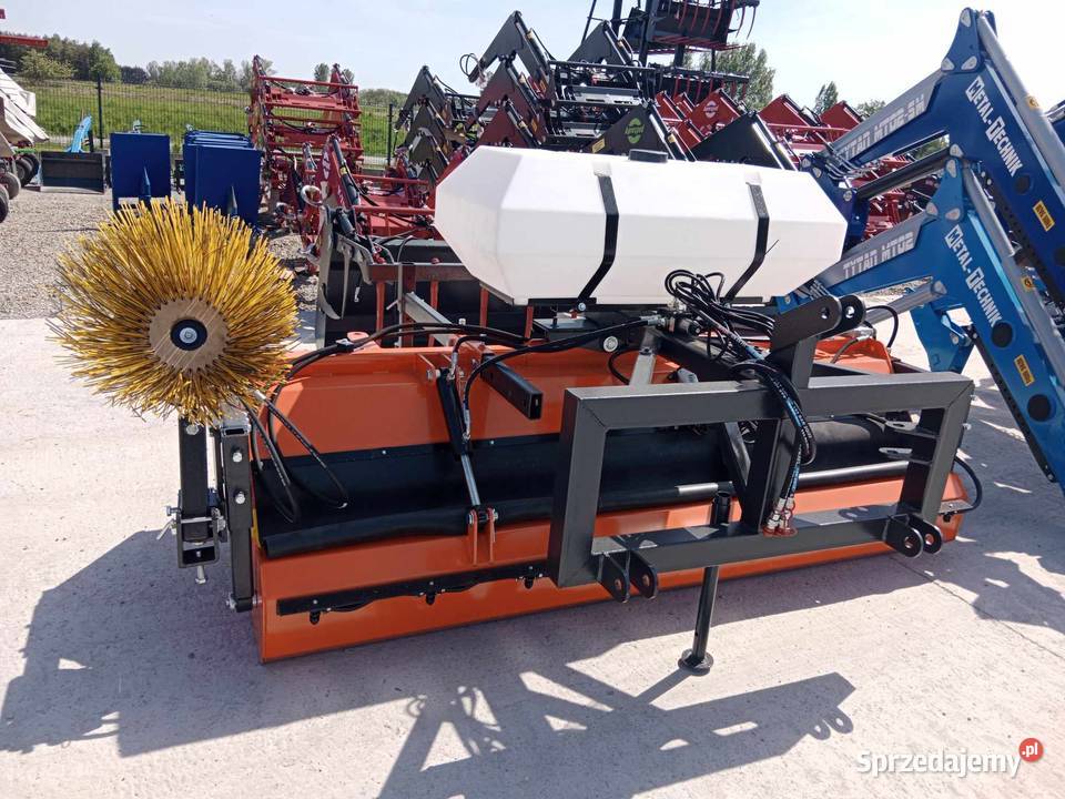 Zamaiatarka Szczotka na Tura TUZa MetalTechnik nieuszkodzony Łódź sprzedam