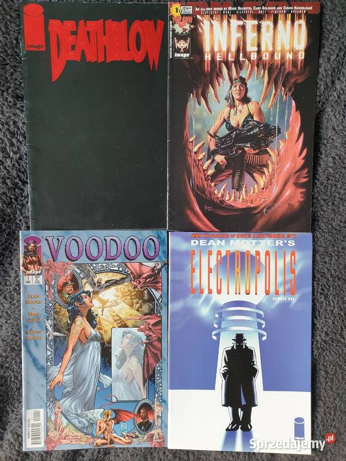 Zestaw 50 oryginalnych komiksów Image USA Gdynia
