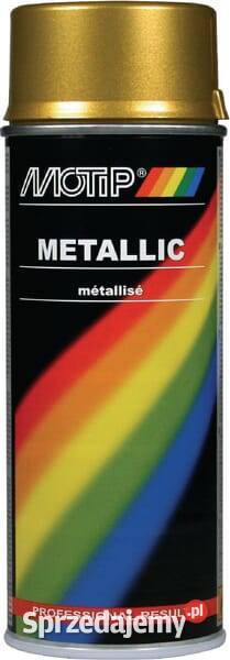 Lakier metaliczny złoty 400 ml 04047PLMOT Kamionna