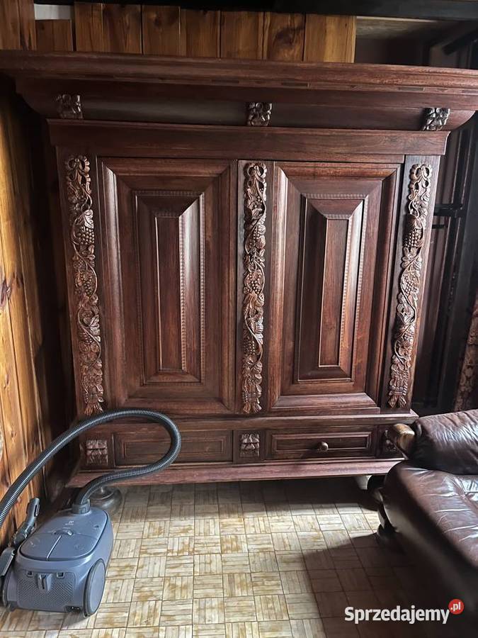 Meble dębowe komplet co na zdjęciach Kraków