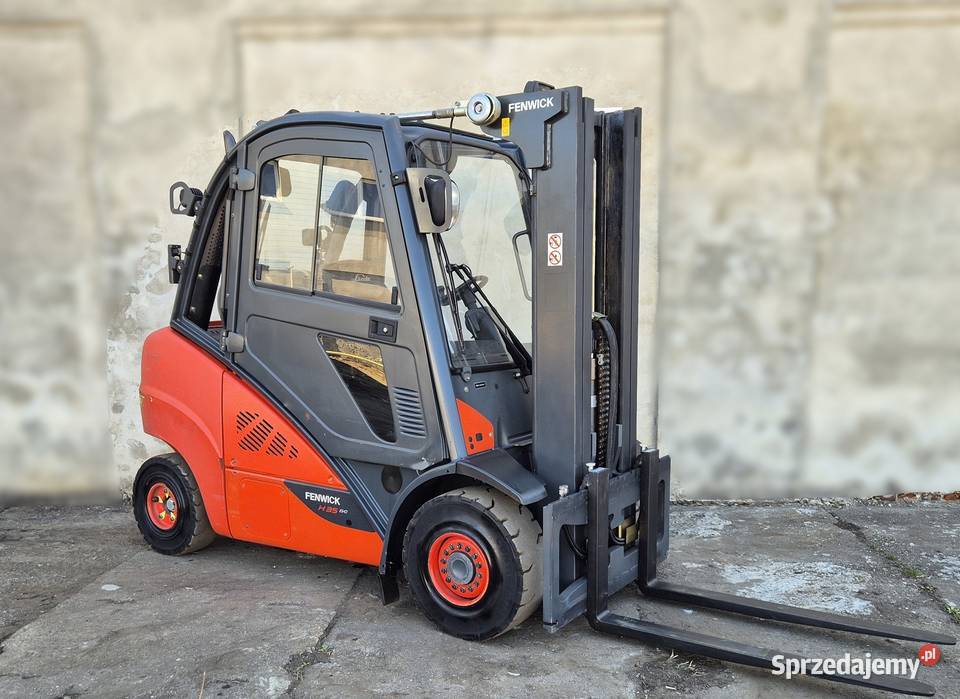 Linde H35 TRIPLEX 2017r 4 sekcje hydr wózek Rybnik sprzedam