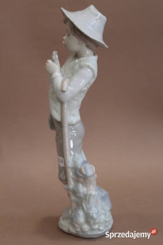 Porcelanowa figurka pasterza NAO Lladro wys 275 zachodniopomorskie Szczecin sprzedam