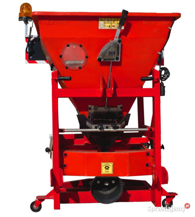 Piaskarka solarka komunalna zawieszana Kobiele Wielkie