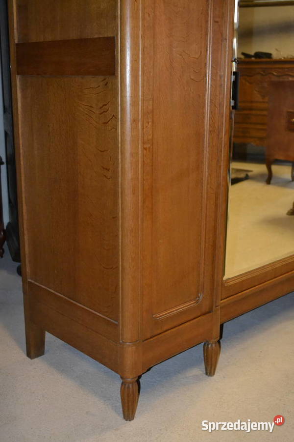 szafa artdeco 1930 francja dąb śląskie Będzin