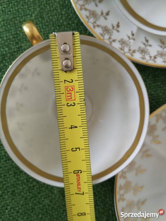 Porcelana Freiberger dwie filiżanki małopolskie Gorlice
