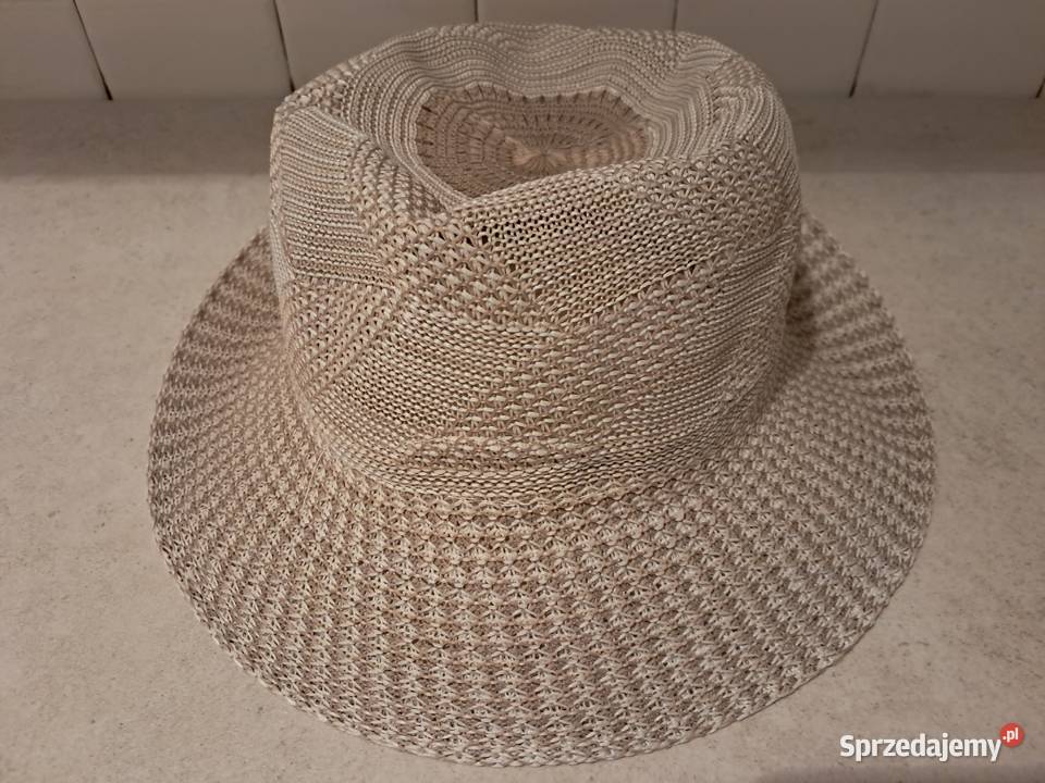 Kapelusz letni beżowy 5456 do sprzedania Nakrycia głowy Kraków sprzedam