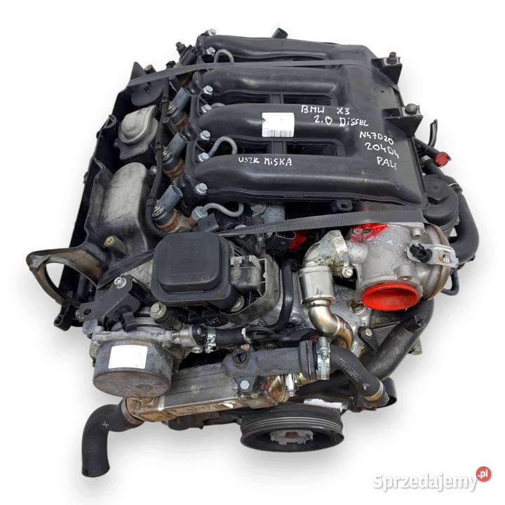 SILNIK M47D20 BMW X3 E83 20 D DIESEL 150 diesel Chełm sprzedam