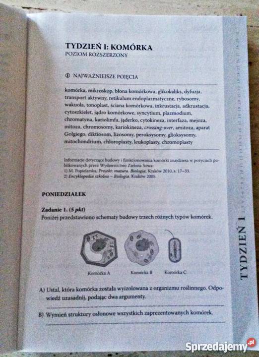 Biologia Tydzień tygodniu do matury 201120122013 Podręczniki Leszno