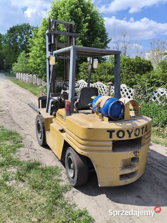 Wózek Widłowy Toyota Udźwig 4 Tony Ciechocinek