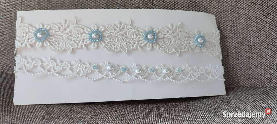 Podwiązki koronkowe z koralikami Zduńska Wola