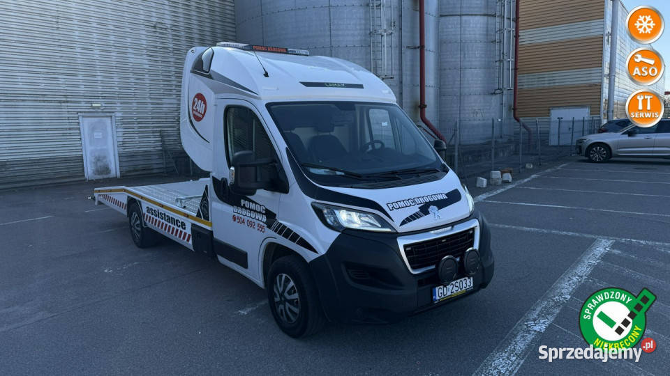 inne Peugeot Boxer Auto laweta 22 hdi 186 kamera wspomaganie kierownicy pomorskie Gdańsk sprzedam