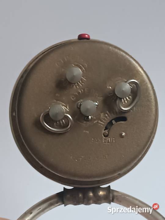 Zabytkowy budzik SLAVA ZSRR radziecki zegar podkarpackie Rzeszów