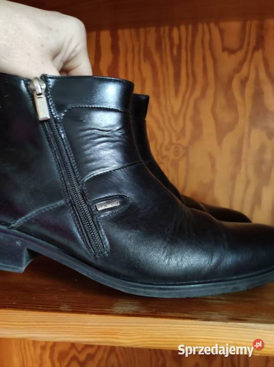 eleganckie skórzane buty solidne męskie zasuwane Kielce