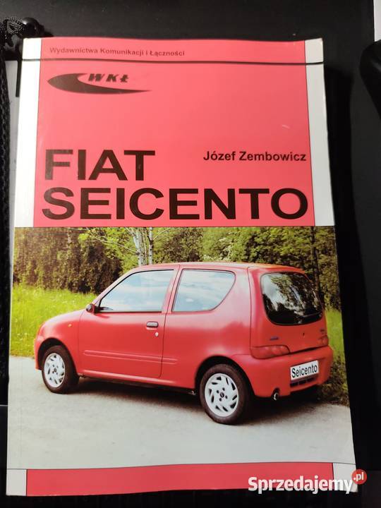 Fiat 600 SEICENTO instrukcje obslugi Pozostałe mazowieckie Bodzanów sprzedam