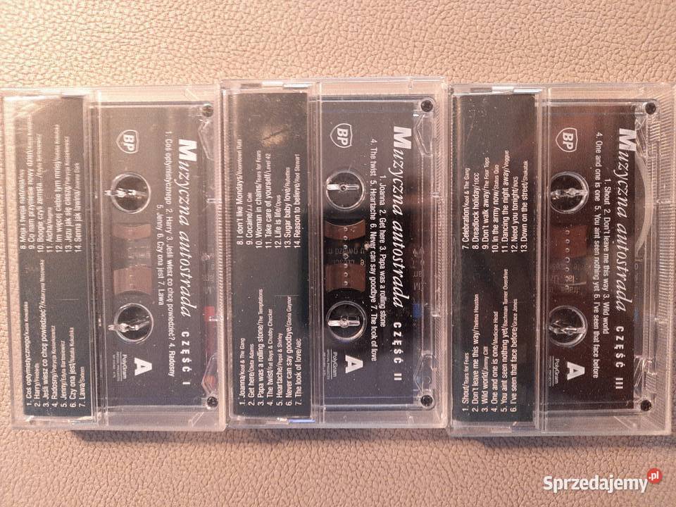 Zestaw kaset magnetofonowych Muzyczna autostrada Wrocław