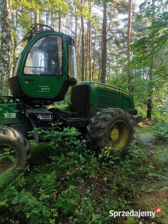 Harvester John Deere 1170e Leśnictwo Straszyn