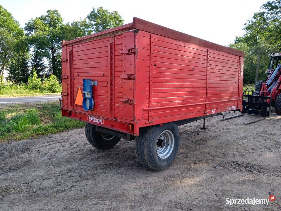 Przyczepa wywrotka 5500 Przyczepy rolnicze Szołtany sprzedam