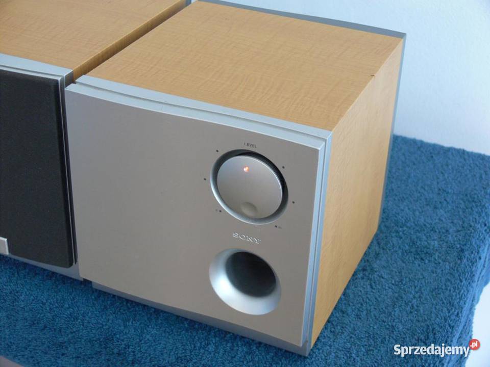Wieża Sony PMC-MD55 CD MD AUX RDS SUB kol. WYSYŁKA. Jasło - Sprzedajemy.pl