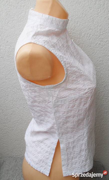 NEGHI BIAŁA BLUZKA JAPONKA R 38 Łódź sprzedam