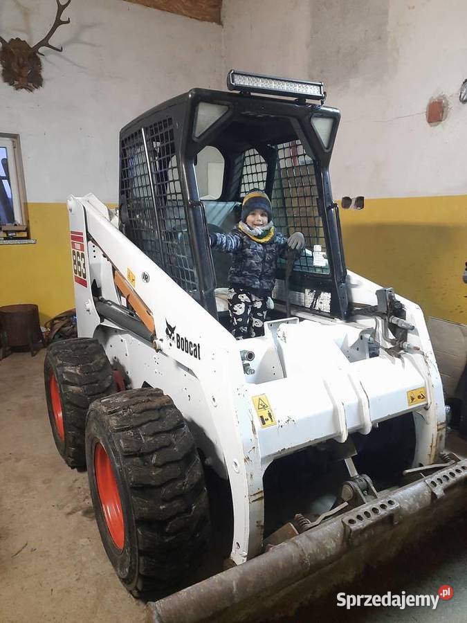 Miniładowarka bobcat 863 2000mało motogodzin podkarpackie Radomyśl Wielki