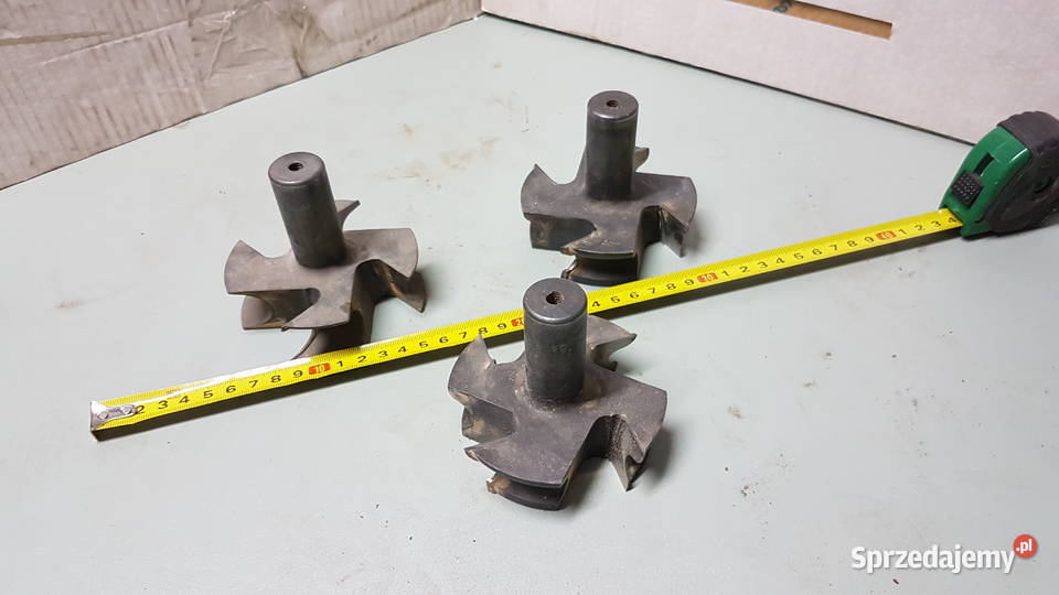 Frezy Frez Górnowrzecionowy Do Drewna ZESTAW 11 Produkcja świętokrzyskie Skarżysko-Kamienna