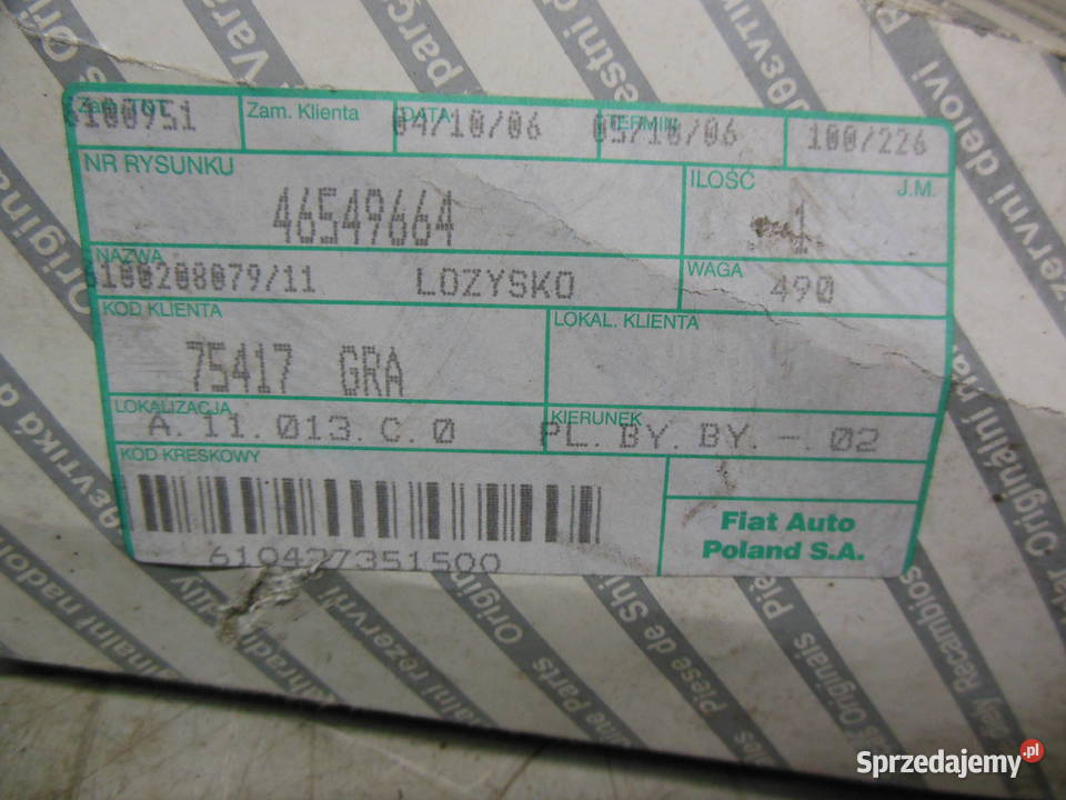 46549664 mocowanie silnika Alfa Romeo 147 Alfa osobowe Silniki i osprzęt Kozy