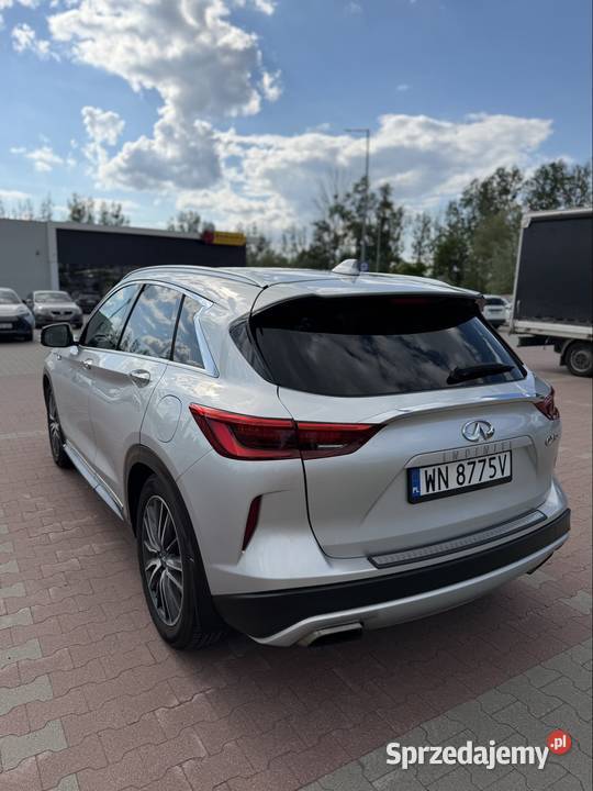 Infinity QX50 20 2019r 107890km mazowieckie