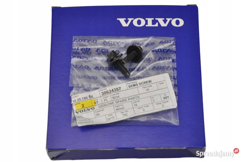 VOLVO S60 V60 XC60 S80 V70 XC70 V40 sruba M6x20 Bielany Wrocławskie