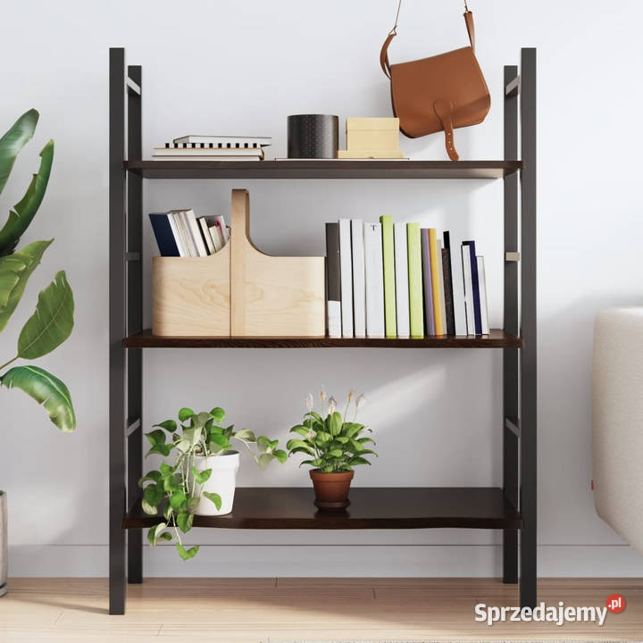 Półka ciemnobrązowa 80x60x2 wykończone lite sprzedam