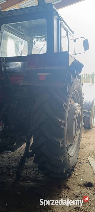 Massey Ferguson 595 Półbiegi pod obciążeniem Rolnictwo lubelskie Izbica