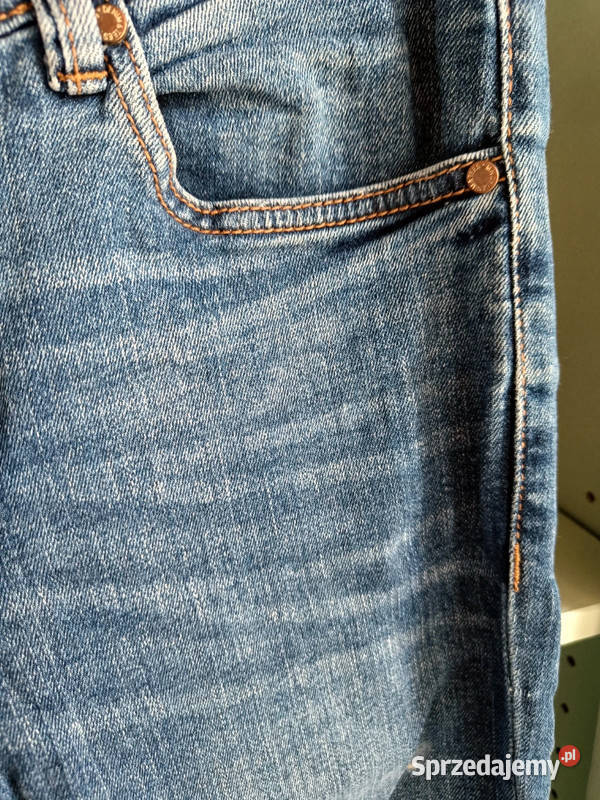 Jeansy z zameczkiem na dole Mango r 34 XS