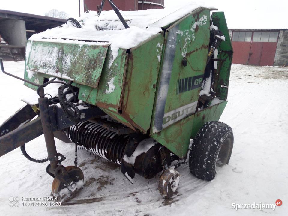 Prasa Deutz daje 230 Wąsosz