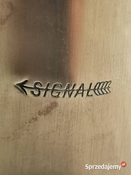 Stara mosiężna trąbka sygnalowa w stylu Art Deco Kraków