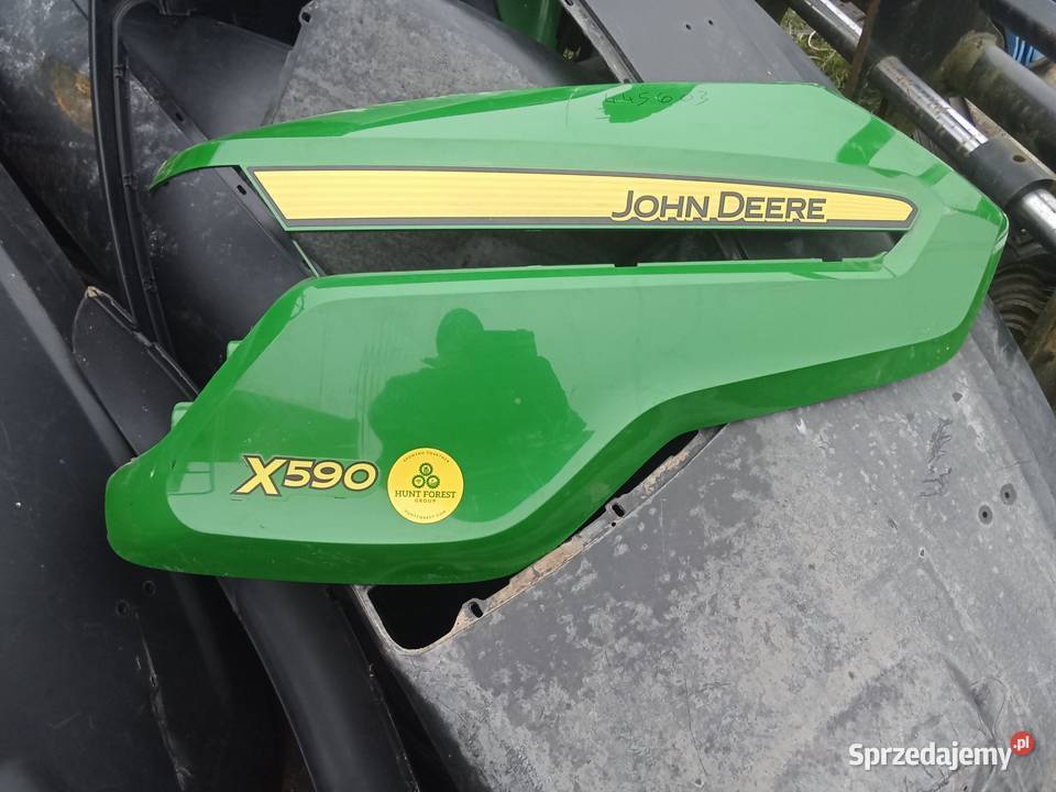 Obudowa Maski John Deere X 590 pomorskie Rudno sprzedam