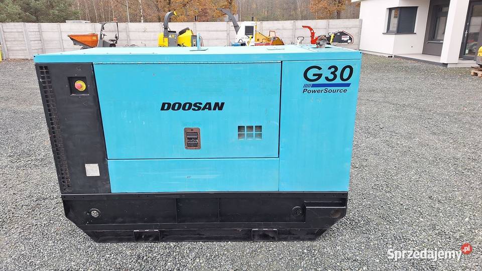 Agregat Prądotwórczy Generator DOOSAN G 30 30 KW Trzebnica sprzedam