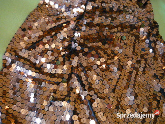 Suknia z cekinów Spódnice i sukienki