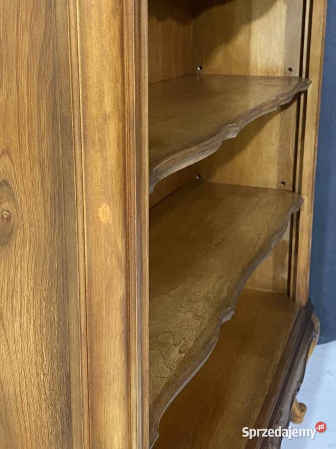 Regał w stylu ludwikowskim orzech