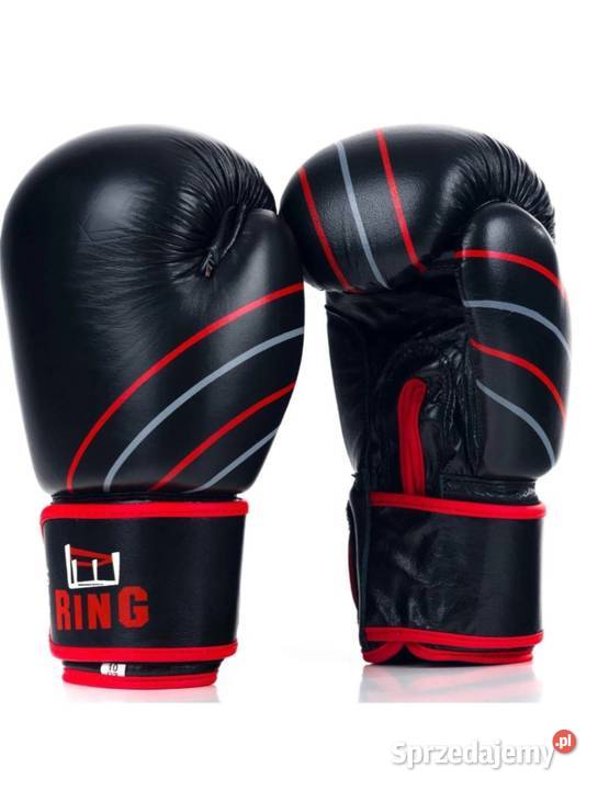 Rękawice bokserskie skóra naturalna Profi Ring sprzedam