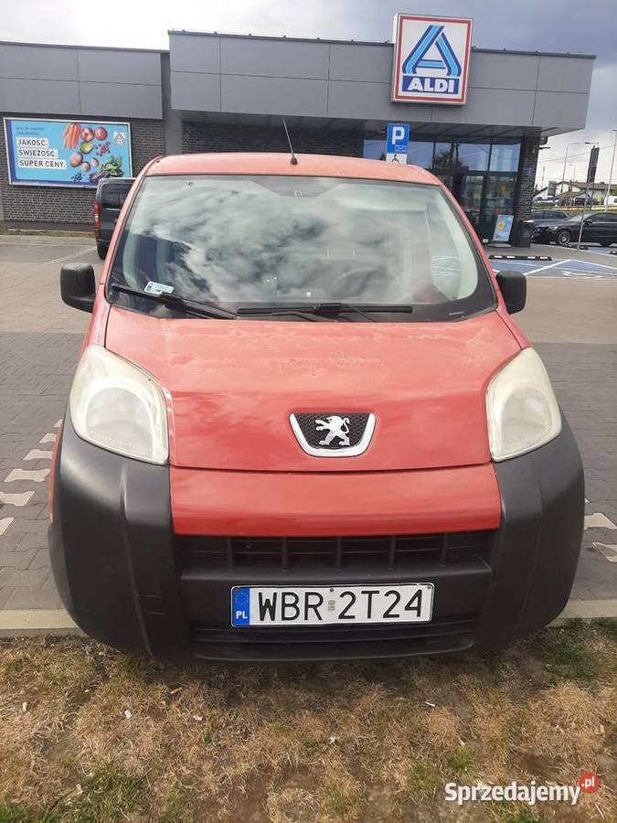 Sprzed Peugeot boppet 14 benzyna 2009r Warszawa
