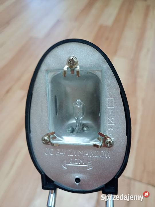 lampka lampa biurkowa nocna czarna 50 halogen Szczecin sprzedam