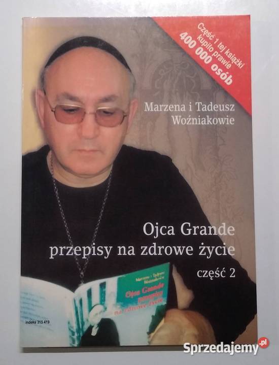 Ojca Grande przepisy na zdrowe życie część I II Gdańsk sprzedam