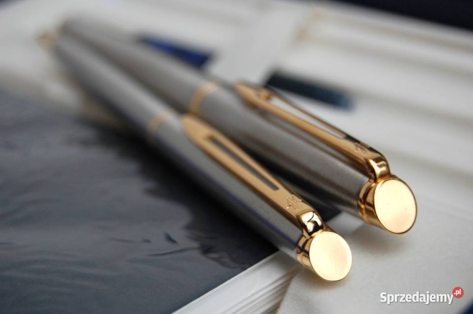 Pióro wieczne i długopis stal Hemisphere Lublin