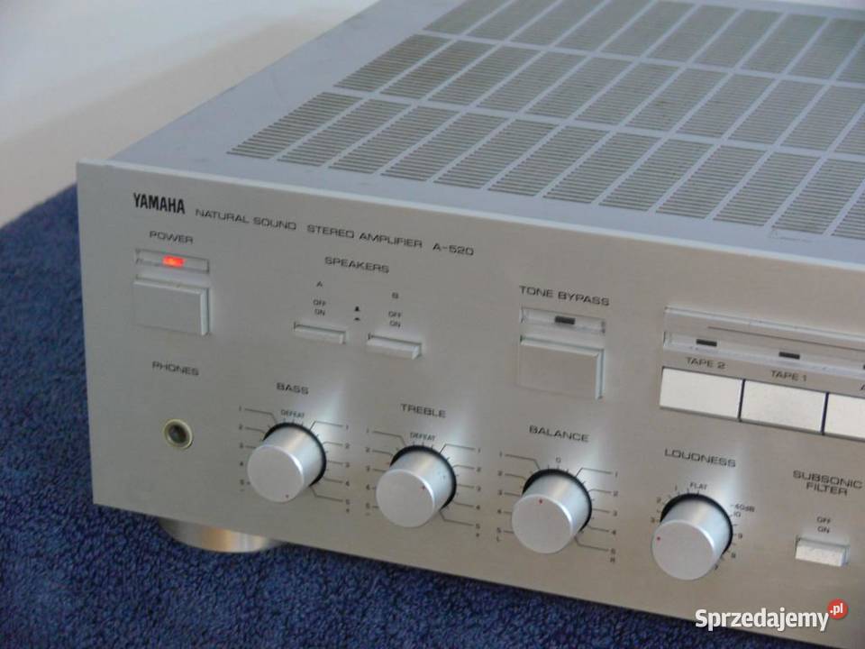 Wzmacniacz Yamaha A520 mocny 390 wat Vintage Jasło