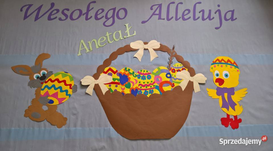 Dekoracje Wielkanocne z brystolu Garwolin sprzedam