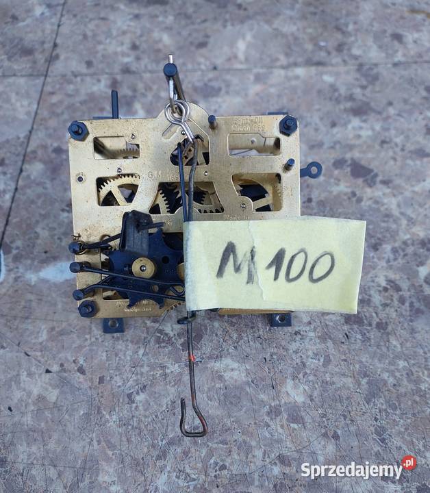 M100 Mechanizm starego zegara kukułki Regula
