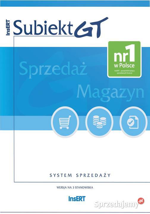 InsERT Subiekt GT system sprzedaży Gorzów Wielkopolski