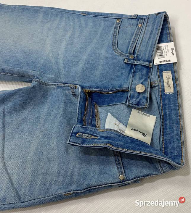 Spodnie damskie Wrangler Slim Summer Feeling W26 Rozmiar 34(XS) warmińsko-mazurskie Pisz sprzedam